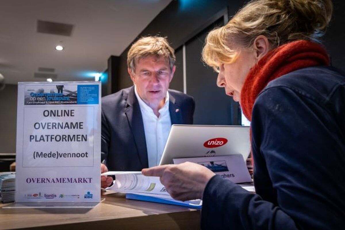 Zitdagen overnamemarkt gratis individuele adviesgesprekken omtrent overnemen overlaten iedere laatste werkdag van de maand nl 5600