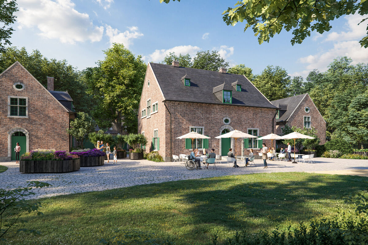 Foto 4 Render 2 Pachthoeve met Jachtpaviljoen beeld Heem