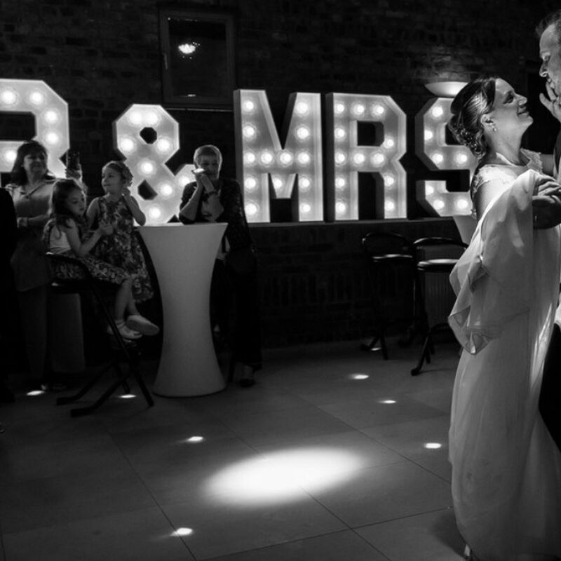 Lichtletters mr mrs