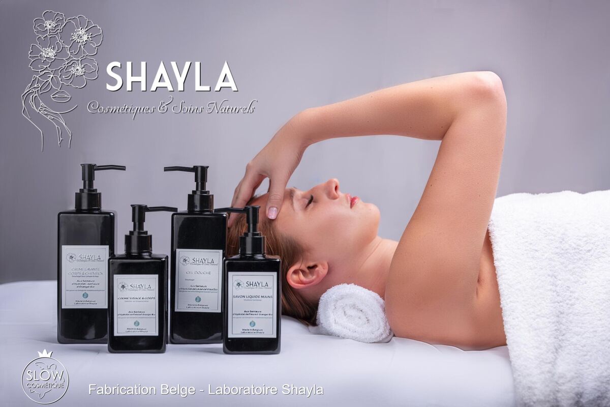Shayla cosmetiques naturels creation belge isabella delle castelle creatrice soins cosmetiques shayla laboratoire shayla a Rebecq 2