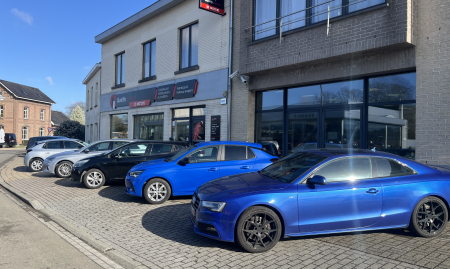 Handelsfonds – Volledig uitgeruste autogarage met showroom – Drukke ligging – Vlaams Brabant image