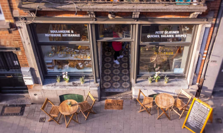 Te koop: Bakkerij, café, broodjeszaak te Brussel