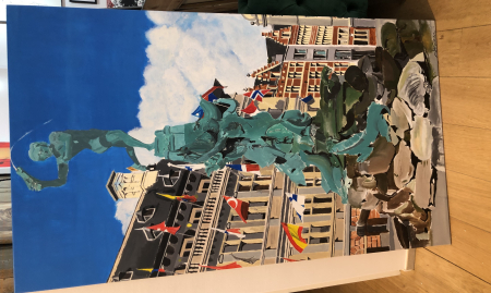 Ter overname: Moderne kunstgalerij - pop art - op topligging oude stad Antwerpen  image