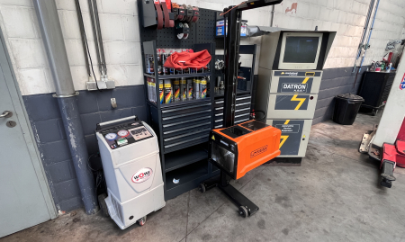 Handelsfonds – Volledig uitgeruste autogarage met showroom – Drukke ligging – Vlaams Brabant image