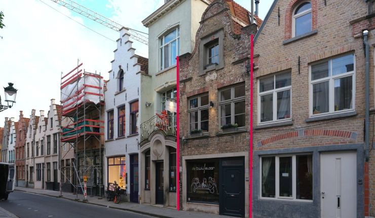 Overname restaurant-bistro met ruime woongelegenheid, in het centrum van Brugge.