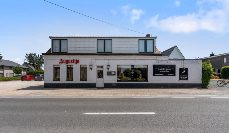 Restaurant over te nemen met grond, gebouw en inrichting image