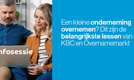 Herbekijk Webinar: 'Een kleine onderneming overnemen? Dit zijn de belangrijkste lessen van SBB, KBC en Overnamemarkt'