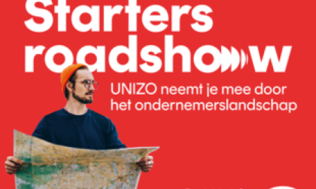 Bezoek ons op de UNIZO Startersroadshows (14 tot 23 maart 2023)