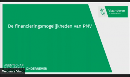 De financieringsmogelijkheden van PMV/Z : ook voor overnamefinanciering (opgenomen webinar en slides) 