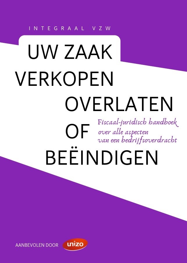 cover boek Uw zaak overdragen verkopen beëindigen 